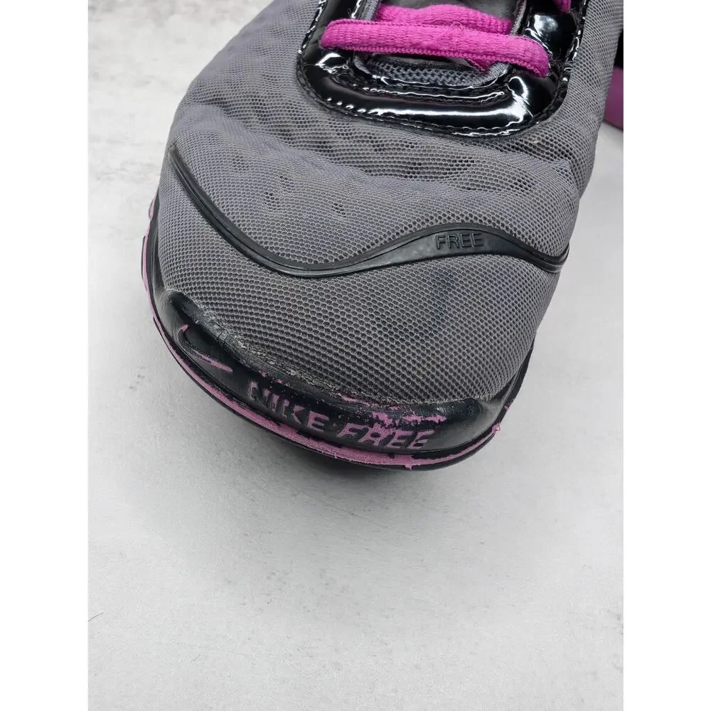 Nike Free TR Luxe 2 Womens Running Shoes Gray Purple Size‎ 8.5 526135-060